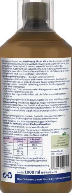 Abtei Beauty Elixier Silica Plus 1000 ml
