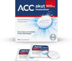 ACC akut 600 mg Hustenlöser 40 Brausetabletten