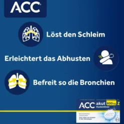 ACC Akut 600 mg Z Hustenlöser 10 Brausetabletten