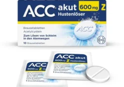 ACC Akut 600 mg Z Hustenlöser 10 Brausetabletten