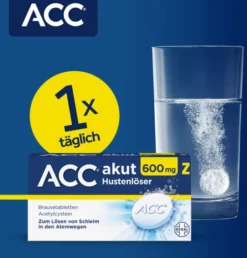 ACC Akut 600 mg Z Hustenlöser 10 Brausetabletten