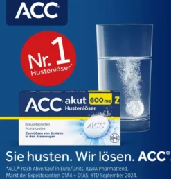 ACC Akut 600 mg Z Hustenlöser 10 Brausetabletten