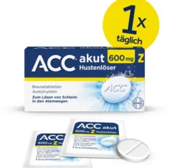 ACC Akut 600 mg Z Hustenlöser 10 Brausetabletten