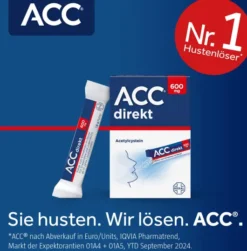 ACC direkt 600 mg Pulver 10 Beutel