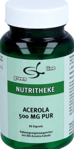 Acerola 500 mg Pur 60 Kapseln