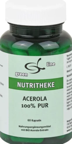 Acerola 100 % Pur 60 Kapseln