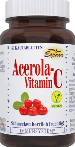 Acerola Vitamin C 60 Kautabletten