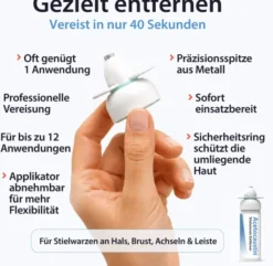 Acetocaustin Stielwarzen Entferner 50 ml Stift