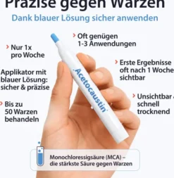 Acetocaustin Stift gegen Warzen 3 ml