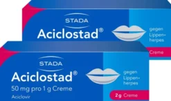 Aciclostad gegen Lippenherpes 2 x 2 g Creme