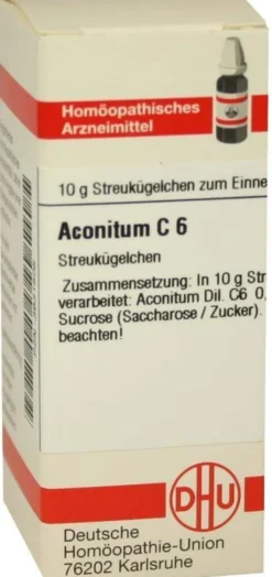 Aconitum C6 Dhu 10 G Globuli