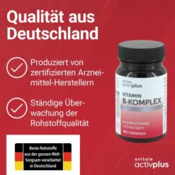 Activplus Vitamin B Komplex 180 Tabletten