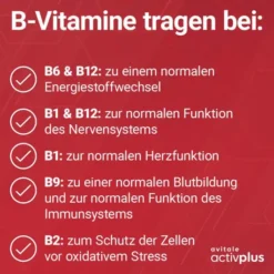 Activplus Vitamin B Komplex 180 Tabletten