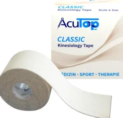 AcuTop Kinesiologie Classic Tape ungefärbt 5 cm x 5 m