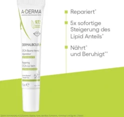 A-Derma Dermalibour+ Cica Lippenbalsam 15 ml