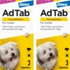 AdTab 112 mg für kleine Hunde (2,5-5,5 kg) 2 x 3 Kautabletten