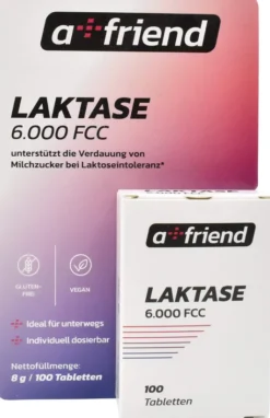 A Friend Laktase 6.000 Fcc 100 Tabletten