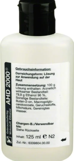 Ahd 2000 125 ml Lösung