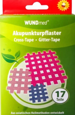 Akupunktur Pflaster 3 Größen 17 Stück