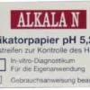 Alkala N Ph - Indikatorpapier 1 Test