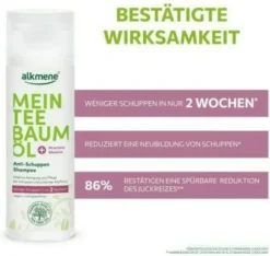 Alkmene Mein Teebaumöl Anti-Schuppen Shampoo 200 ml