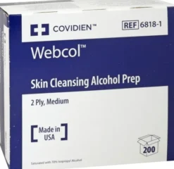 Alkoholtupfer Webcol 3,5x3,5cm Steril