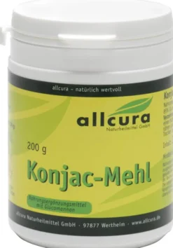 Allcura Konjac Mehl 200g
