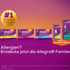Allegra Allergietabletten 20 mg 100 Tabletten