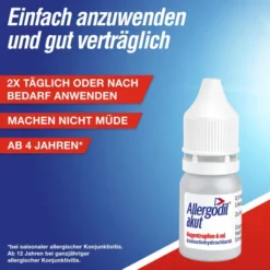 Allergodil Akut Augentropfen 6 ml Augentropfen
