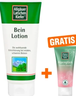 Allgäuer Latschenkiefer Beinlotion 200 ml + gratis Allgäuer Latschenkiefer Alpenglück Dusche 30 ml