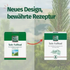 Allgäuer Latschenkiefer Sole Fußbad 10 x 10 g