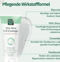 Allgäuer Latschenkiefer 10 % Urea Fuß-Cremegel 100 ml