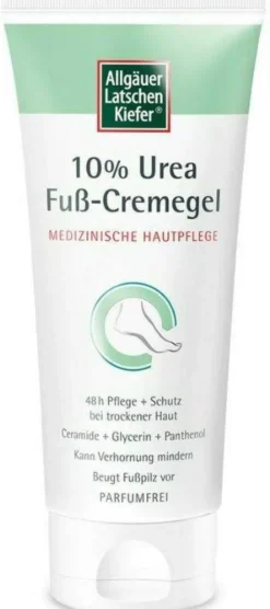 Allgäuer Latschenkiefer 10 % Urea Fuß-Cremegel 100 ml