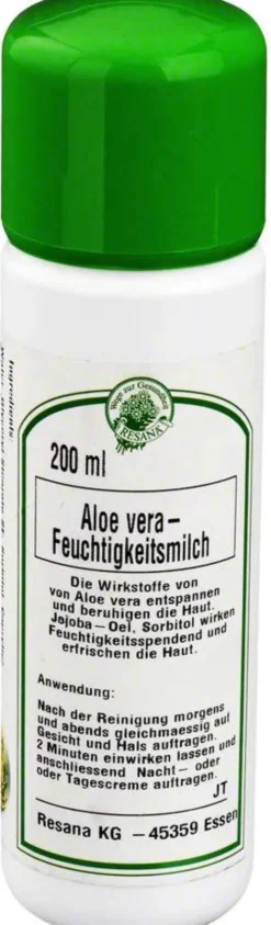 Aloe Vera Feuchtigkeitsmilch Für Jede Haut