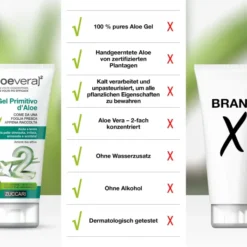 Aloevera Gel Erfrischend Pur Zuccari 150 ml
