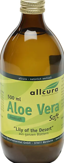 Aloe Vera Saft Ganzblatt 500 ml Saft