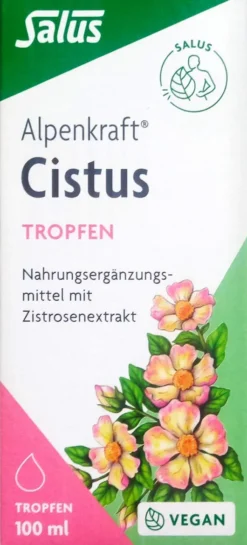 Alpenkraft Cistus-Tropfen Bio Salus 100ml