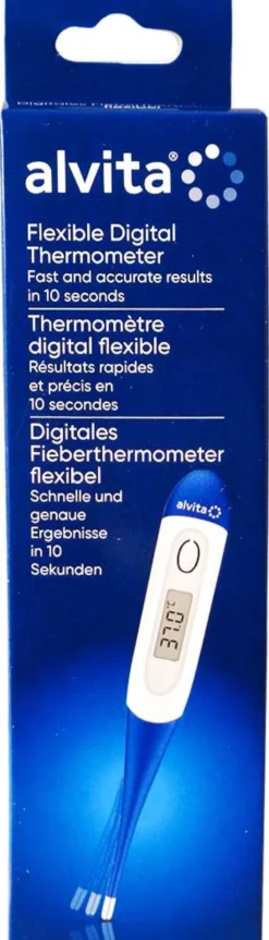 Alvita Digitales Fieberthermometer Flexibel