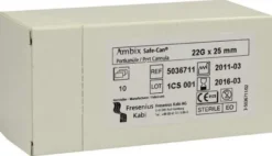 Ambix Safe Can Portpunktion Kanüle 22gx25mm Gerade