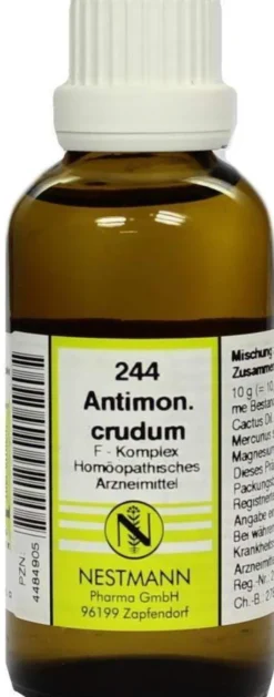 Antimonium Crudum F Komplex Nr. 244 50 ml Dilution