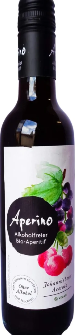 Aperino Bio-Aperitif Alk.Fr.Johannisb.Acero.Salus 750 ml
