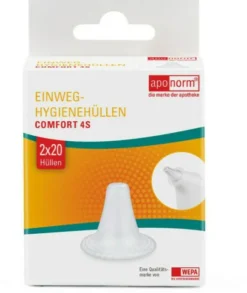 Aponorm Fieberthermometer Ohr Comfort Schutzhülle 40 Stk