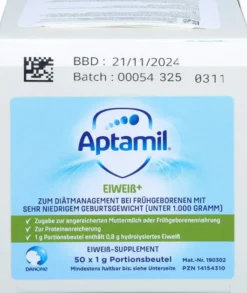 Aptamil Eiweiss+ Pulver 50 X 1 G Pulver