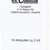 Aqua Ad Iniectabilia Ex Colonia Ampullen 10x2