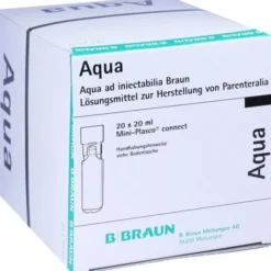 Aqua Ad Injectabilia Miniplasco Connect Ampullen 20 X 20 ml