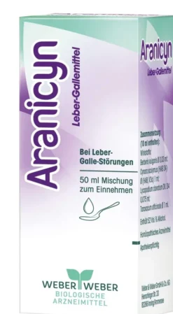 Aranicyn Leber Gallemittel 50 ml Tropfen
