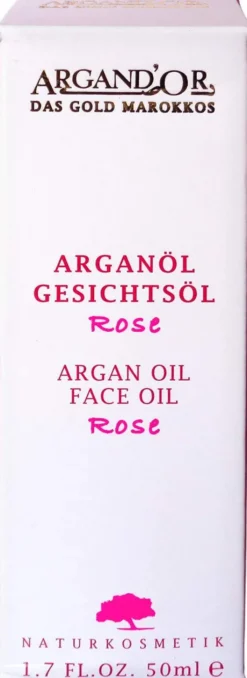 Argan Gesichtspflegeöl Rose 50ml