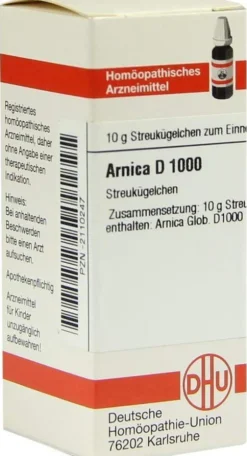 Arnica D1000 Dhu 10 G Globuli