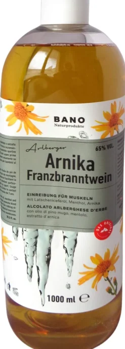 Arnika Einreibung Naturkosmetik Vitalpinum 500 ml