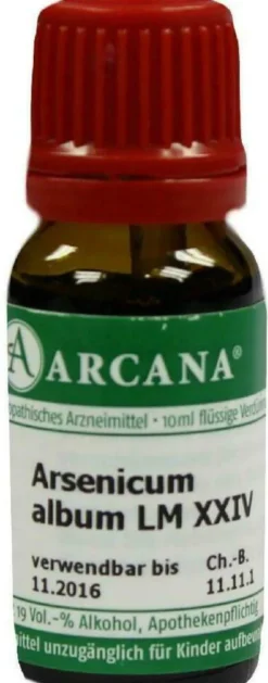 Arsenicum Album Lm 24 Dilution 10 ml